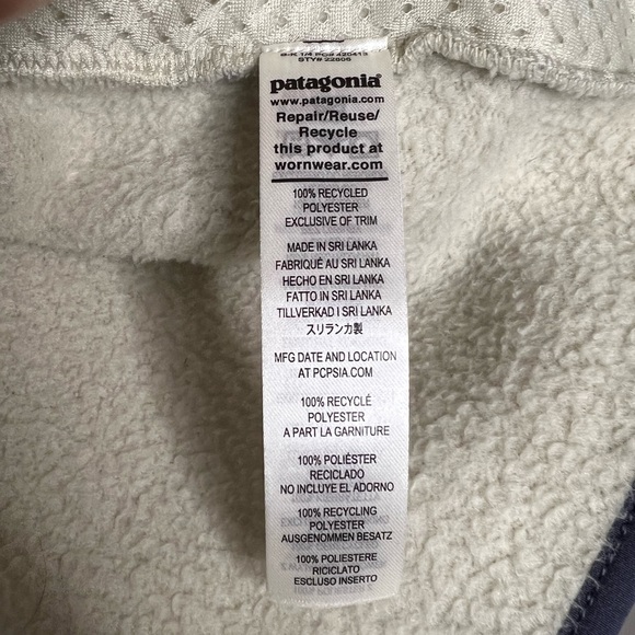 Women’s Retro Pile Fleece Hoody, cream - Picture 6 of 8